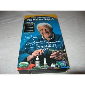 Tying & Fishing The Dave Whitlock Originals VHS Signed Autographed Volume 4